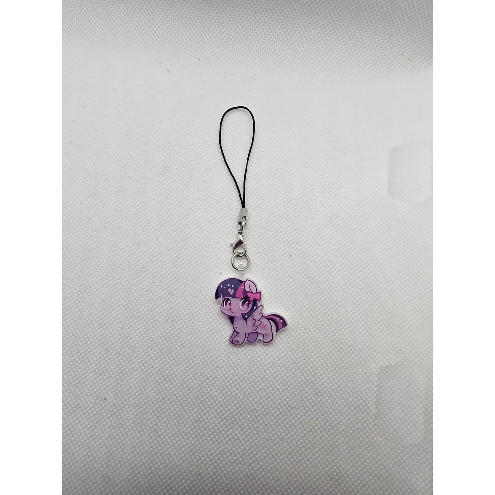 Twilight Sparkle My Little Pony Inspired Phone Charms!‎ Handmade!
Keychain